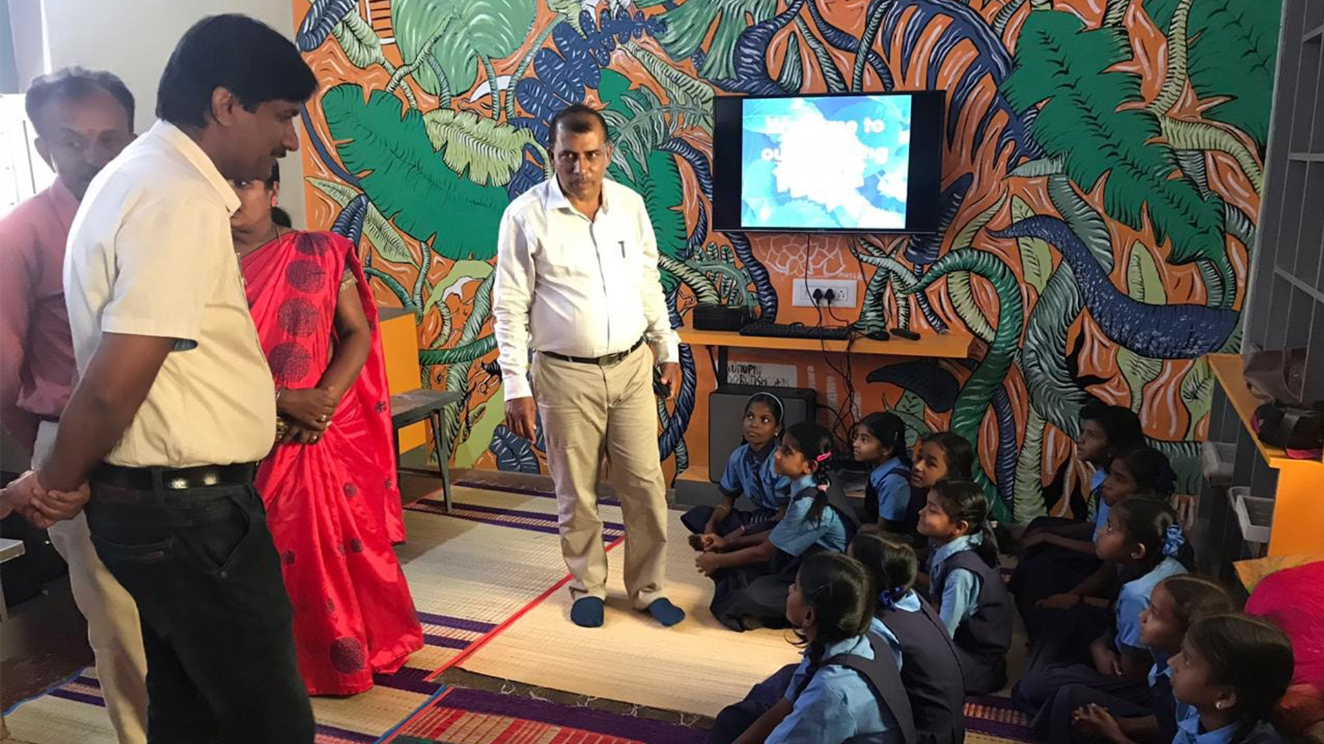 Edifice foundation's learning centre inaugurated by Shri Ramamurthy